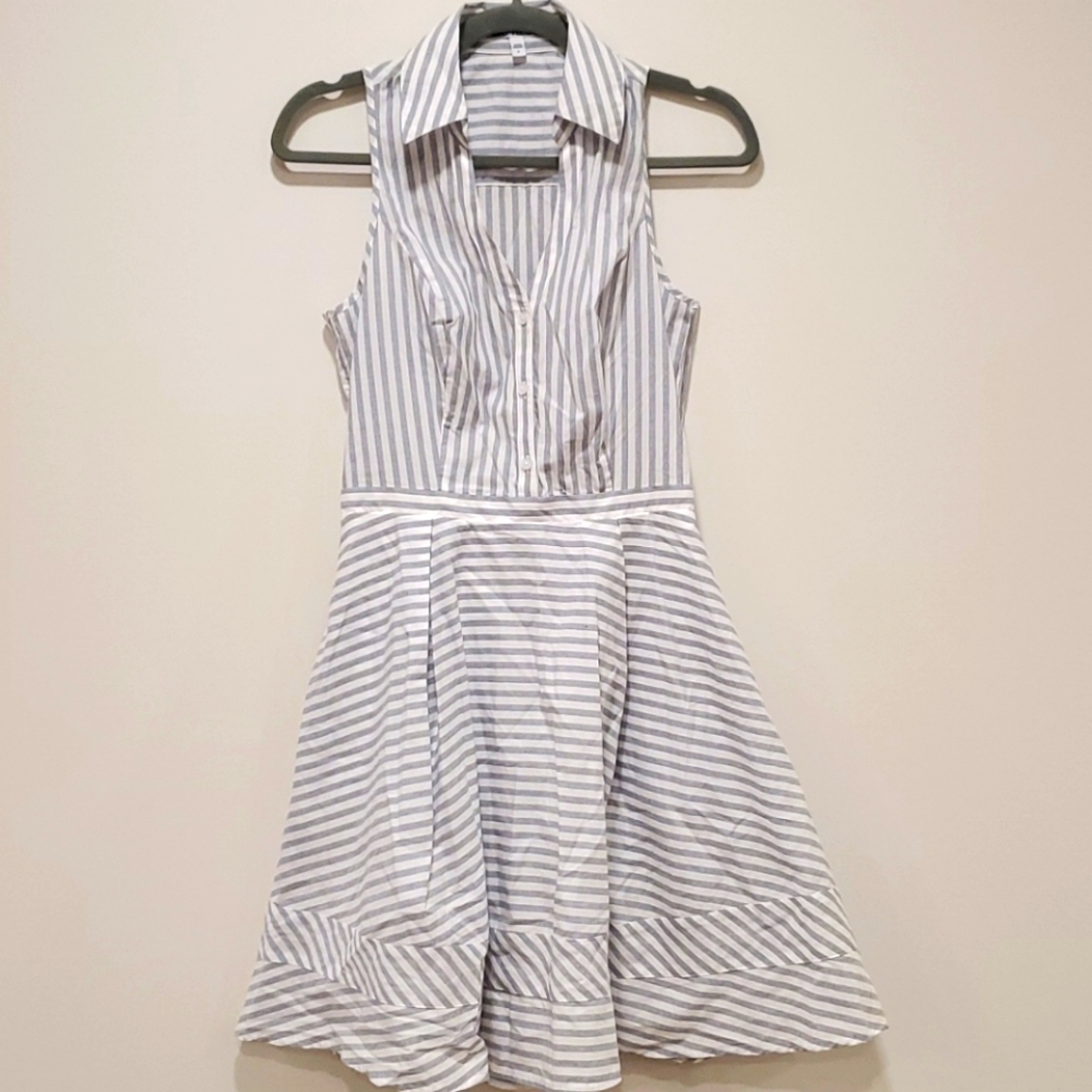 Express Striped Sleeveless Dress Size 4